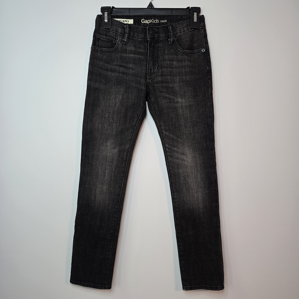 GAP Kids Black Jeans Size 10 Regular Adjustable Waist